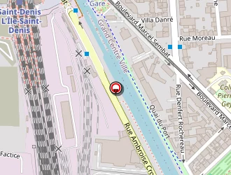 Carte de Lefebvre Blaise à Saint-denis