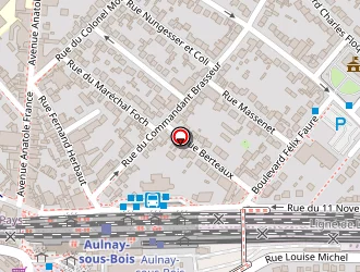 Carte de La Pyramide à Aulnay-sous-bois