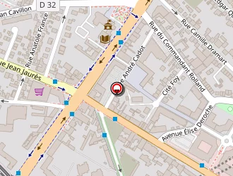 Carte de Cme à Bourget (le)