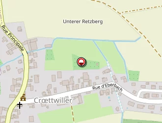 Carte de Terrain De Pétanque à Crœttwiller