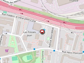 Carte de 3ts à Colombes