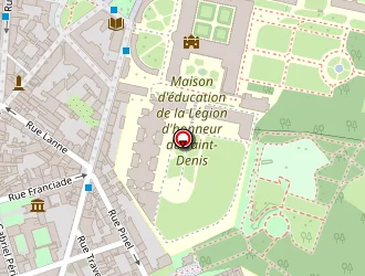 Carte de Prcm à Saint-denis