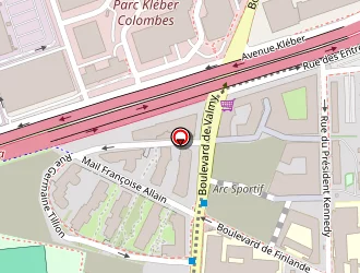 Carte de Faceo à Colombes