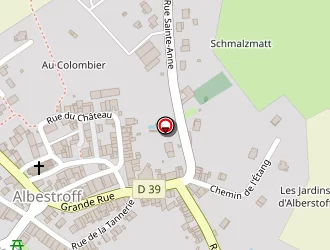 Carte de La Poste à Albestroff