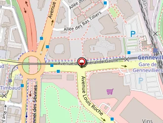 Carte de Symphoning à Gennevilliers