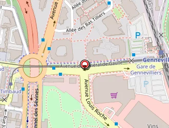 Carte de Meunier à Gennevilliers