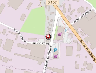 Carte de Ucar Garage Stutzmann à Sarre-union