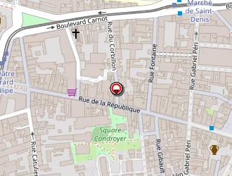 Carte de Au Pavillon à Saint-denis