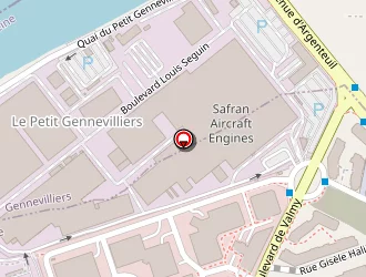 Carte de Chez Alcatel Lucent à Colombes