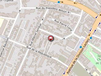 Carte de Pharmacie Principale à Bourget (le)