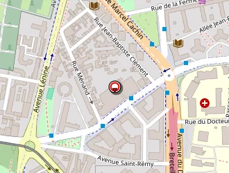 Carte de Creons Crayons à Saint-denis