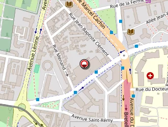 Carte de Annefel à Saint-denis