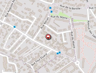 Carte de Groupe Scolaire Paul Langevin à Bezons