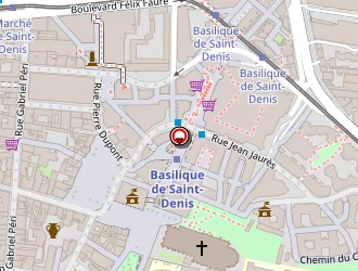 Carte de Saint Denis Emotion à Saint-denis