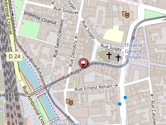 Carte de Offwefly à Saint-denis