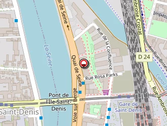 Carte de Optineris à Île-saint-denis (l')