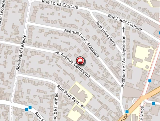 Carte de Adecco à Aulnay-sous-bois