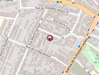 Carte de Adr à Bourget (le)