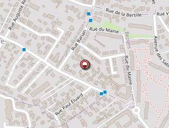 Carte de Groupe Scolaire Paul Langevin à Bezons