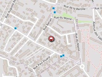 Carte de Centre De Loisirs Maternels à Bezons