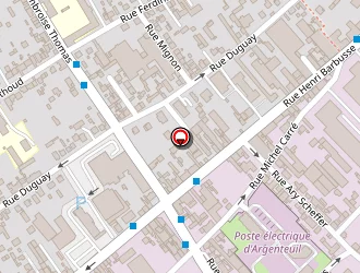 Carte de Le Carrefour à Argenteuil