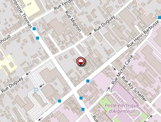 Carte de Dos Santos Agostinho à Argenteuil