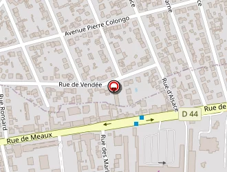 Carte de Merj à Vaujours