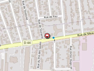 Carte de Ecole Marlières à Vaujours