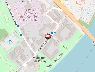 Carte de Aparthotel Adagio Access à Carrières-sous-poissy