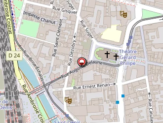 Carte de Saint Denis Store à Saint-denis