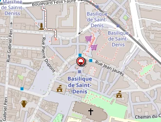 Carte de Cmp-banque à Saint-denis