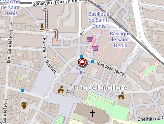 Carte de Sénior Jacques à Saint-denis