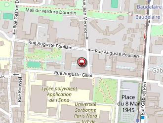 Carte de Verdelet Jacques à Saint-denis