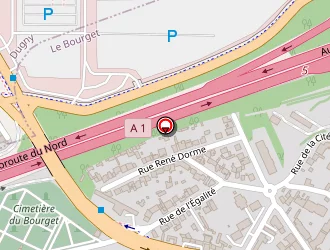 Carte de Bessaou Hakim à Bourget (le)