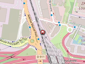 Carte de Exide Technologies à Gennevilliers