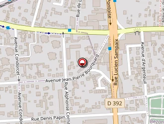 Carte de Jkl Bike à Bezons