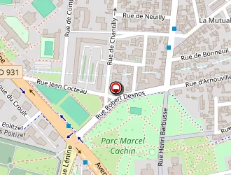 Carte de Formule 1 à Saint-denis