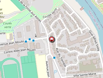 Carte de Tradifret à Stains