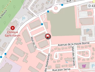 Carte de Centre Leclerc à Mareuil-lès-meaux