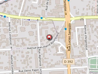 Carte de Crb à Bezons