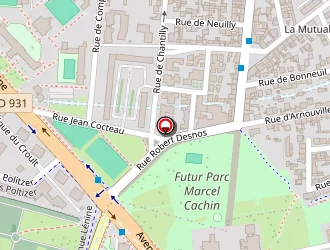 Carte de Tac'si à Saint-denis