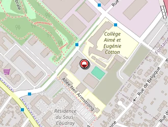 Carte de Etap Hotel Le Bourget Garonor à Blanc-mesnil (le)