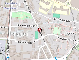 Carte de Groupe Scolaire Félix Faure à Saint-denis