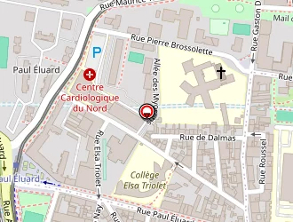 Carte de Ambulance Rullier à Saint-denis