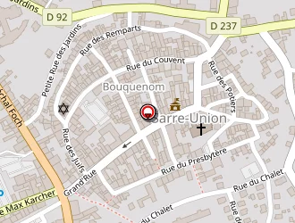 Carte de Plaz Pierre à Sarre-union