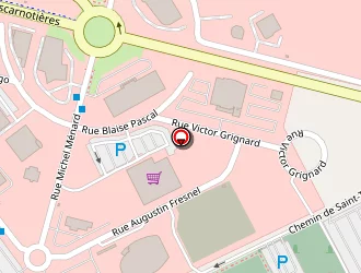 Carte de B&b Hôtel à Châlons-en-champagne