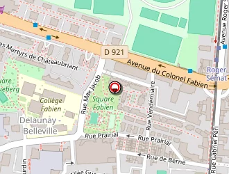 Carte de Khelif Nedjla à Saint-denis