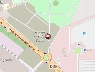 Carte de Cose à Dugny