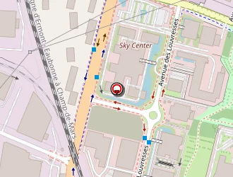 Carte de L'orchidée à Gennevilliers