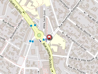 Carte de La Poste à Aulnay-sous-bois